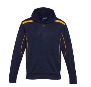 **SHINE BRIGHT** FULL ZIP JACKET:NAVY/GOLD